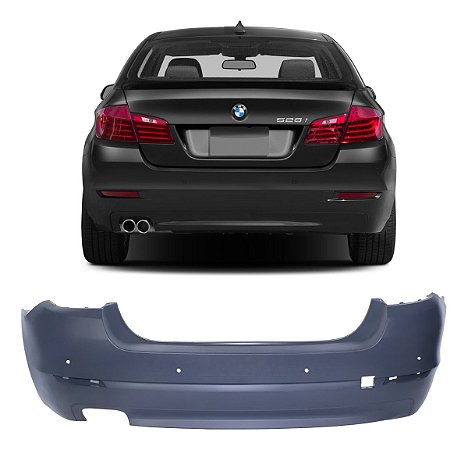 Parachoque Traseiro Bmw Serie 5 528i 535i 2010 2011 2012 2013
