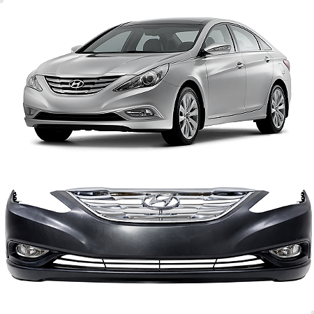 Kit Parachoque Dianteiro Grade Milha Sonata 2011 2012 2013 86511-3Q000