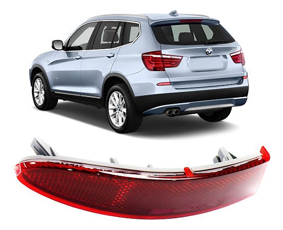 Refletor Parachoque Traseiro Bmw X3 2011 2012 2013 2014 Esquerdo 63147217315