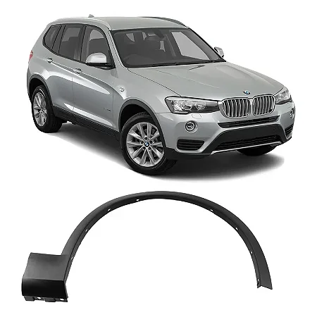 Friso Alargador Paralama Bmw X3 2012 2011 2013 2014 2015 2016 2017 51777210081