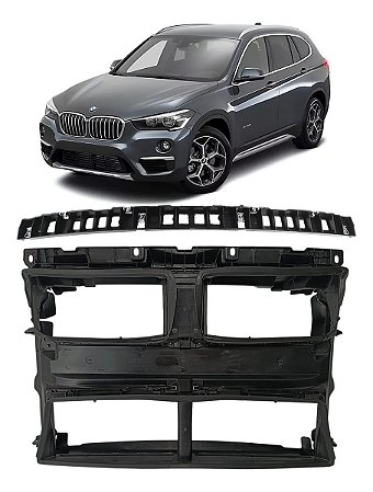 Defletor Ar Painel Radiador Bmw F48 F49 X1 2017 2018 2019 2020 2021 2022 51748593410