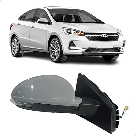 Retrovisor Elétrico Pisca Passageiro Arrizo 5 2019 2020 2021 J60-8202020BA