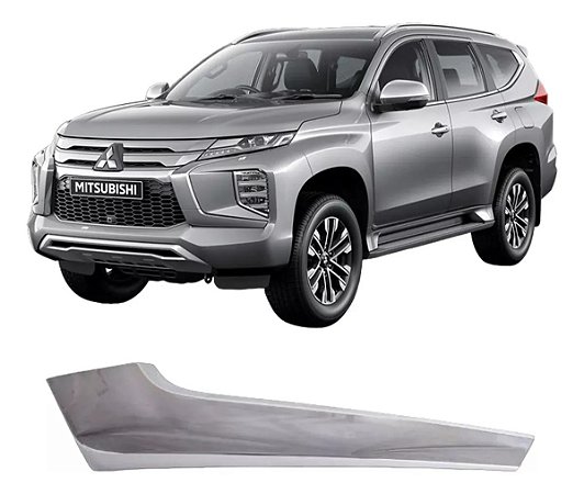 Friso Inferior Cromado Pajero Sport 2021 2024 Esquerdo Motorista 6407A357