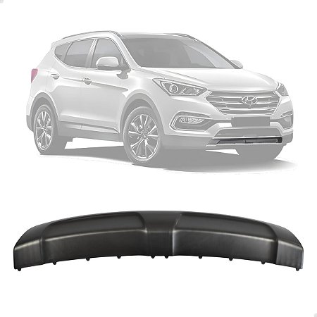 Aplique Friso Spoiler Dianteiro Santa Fé 2016 2017 2018 2019 865652WAA0 Novo