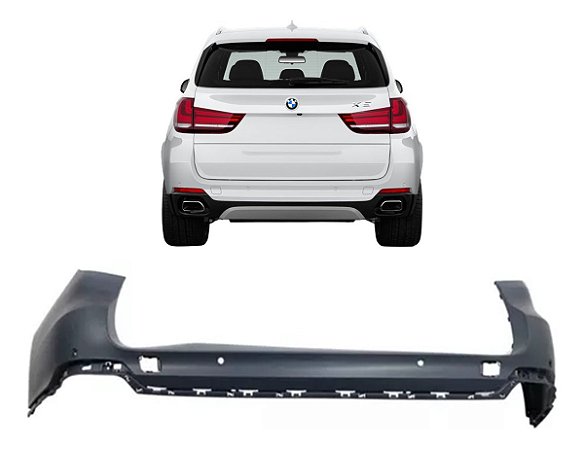 Parachoque Evolvente Traseiro Bmw X5 F15 2015 2016 2017 2018