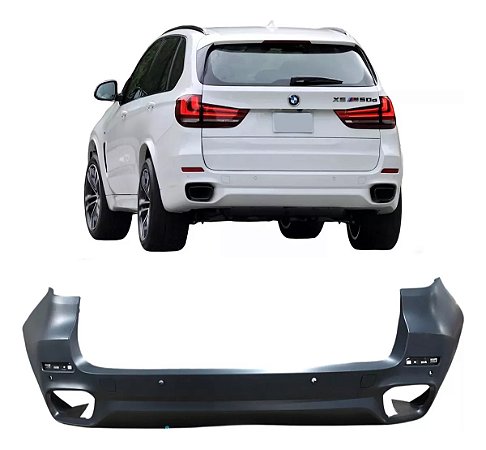 Parachoque Traseiro Bmw F15 X5 M50d 2015 2016 2017 2018 Novo