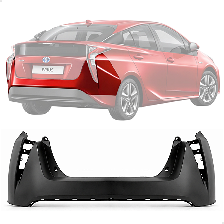 Parachoque Traseiro Envolvente Toyota Prius 2016 2017 2018 52159-0R190