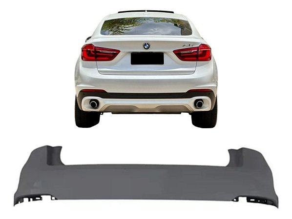 Parachoque Traseiro Bmw F16 X6 3.0 35i 2014 2015 2016 2017 2018
