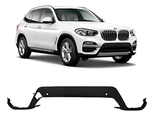 Spoiler Aplique Inferior Bmw X3 G08 X Line 2018 2019 2020
