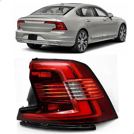 Lanterna Canto Led Traseiro Volvo S90 T8 2021 2022 Direito 31108926