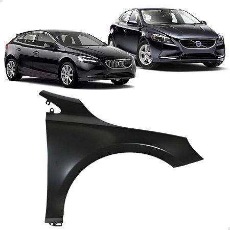 Paralama Dianteiro Volvo V40 2013 14 15 16 17 2019 Direito 31301262