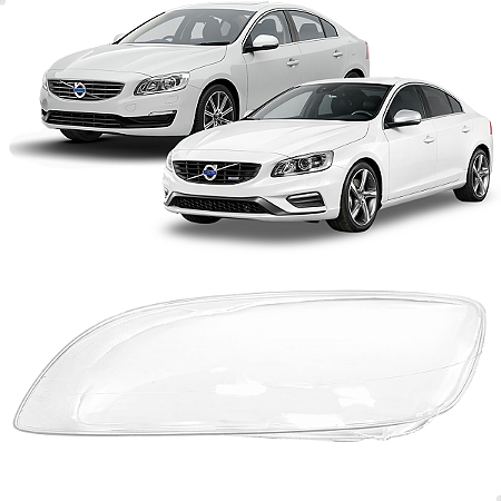 Lente Farol Volvo S60 2014 2015 2016 2017 2018 Esquerdo Novo 31358097