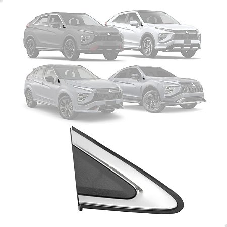 Friso Moldura Retrovisor Eclipse Cross 2023 24 2027 Direito Passageiro 7407A720