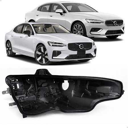 Carcaça Farol Dianteiro Volvo S60 2020 2021 2022 Direito 32314195