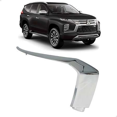 Friso Farol Superior Cromado Pajero Sport 2021 2022 2023 2024 Direito 6407A357