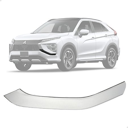 Friso Cromado Inferior Eclipse Cross 2023 2024 2025 2026 2027 Esquerdo 6407A424