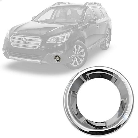 Aro Cromado Grade Milha Subaru Outback 2015 2017 Esquerdo Motorista 57731AL300