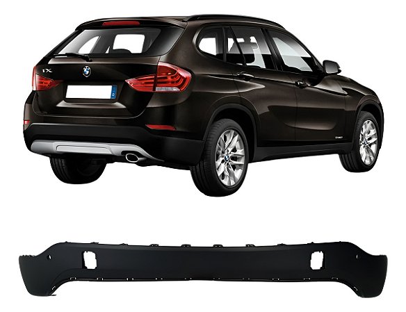 Spoiler Aplique Parachoque Traseiro Bmw X1 E84 2014 2015