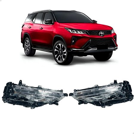 Par Farol Drl Pisca Seta Hilux SW4 2021 2022 2023 2025