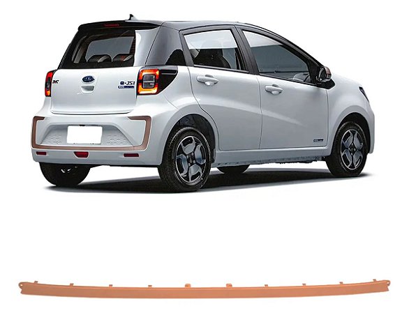 Friso Moldura Central Traseiro Rose Jac E-js1 2022 2025