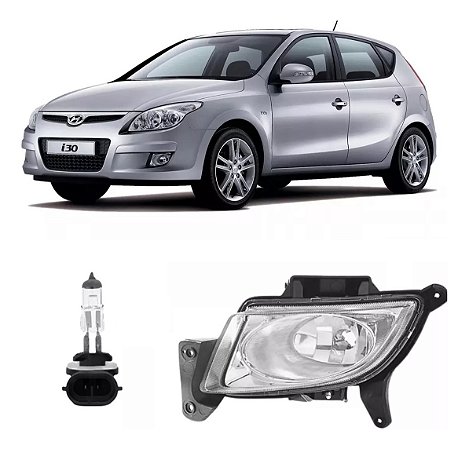 Farol Auxiliar Milha Esquerdo I30 2009 2010 2011 2012 Novo