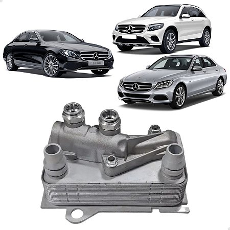 Resfriador Óleo Trocador Mercedes C180 C200 C250 C300 E250 E300 GLC250 2015 2016 2017 2018 2019 2020 A0995001900