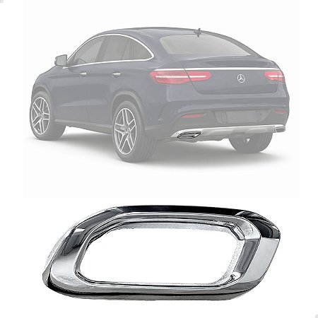 Moldura Ponteira Escapamento Gle400 2016 2017 2018 2019 Motorista A1678857000 Novo
