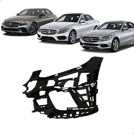Suporte Parachoque Dianteiro C180 C200 C250 C300 2015 2016 2017 2018 2019 2020 2021 Esquerdo Motorista A2058855502