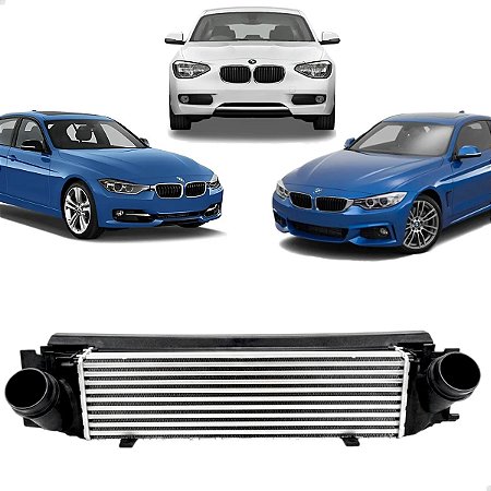 Intercooler Radiador Arrefecimento 116i 118i 125i 320i 428i 435i 2012 2013 2014 2015 2016 2017 2018 17517600530 Novo