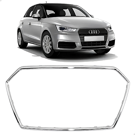 Friso Moldura Cromada Grade Superior Dianteira Audi A1 2016 2017 2018