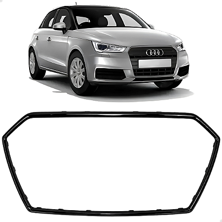 Friso Moldura Grade Superior Black Piano Audi A1 2016 2017 2018 8XA853651B