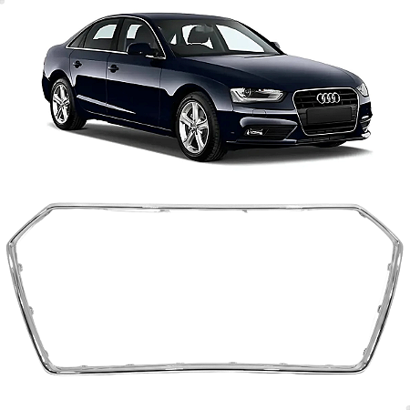 Friso Grade Moldura Cromada Audi A4 2013 2014 2015 2016 Novo