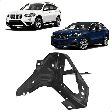 Suporte Inferior Farol BMW X1 X2 2016 17 19 2022 Motorista