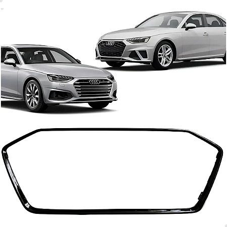 Friso Moldura Black Piano Grade Superior Audi A4 2020 2021 2022 2023 2024 2025