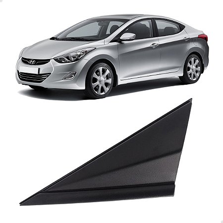 Friso Moldura Retrovisor Elantra 2011 2012 2013 Esquerdo Motorista ALD01ELT11043L Novo