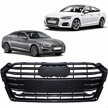 Grade Superior Black Piano Dianteiro Audi A5 2017 2018 2019 8W6853651RFUQ