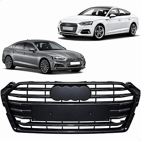 Grade Superior Black Piano Dianteiro Audi A5 2017 2018 2019 8W6853651RFUQ