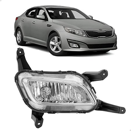 Farol Milha Auxiliar Dianteiro Optima 2014 2015 2016 Esquerdo Motorista 922012T500 Novo