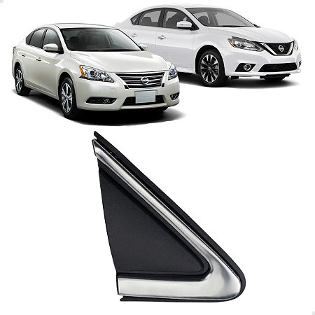 Friso Moldura Retrovisor Nissan Sentra 2014 2015 2016 2017 2018 2019 2020 Direito Novo