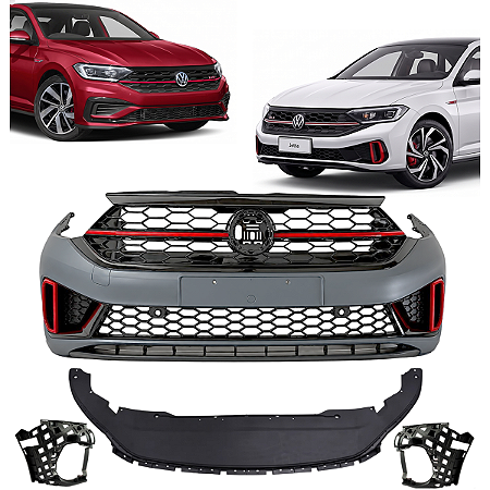 Parachoque Dianteiro Completo Jetta Gli Mk7.5 2020 2021 2022 2023 2024 Novo