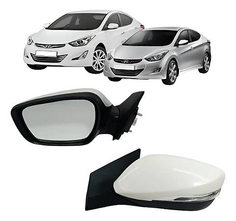 Retrovisor Elantra 2011 2012 2013 2014 2015 C Pisca Esquerdo Motorista 87610-3X120 Novo