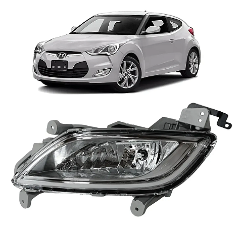 Farol Milha Dianteiro Veloster 2011 2012 2013 Esquerdo Motorista 922012V000 Novo