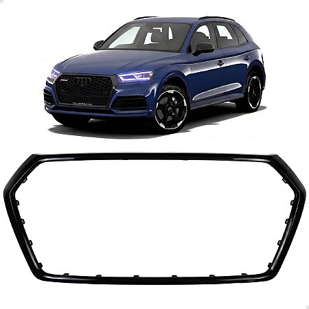 Friso Grade Moldura Black Piano Audi Q5 2017 2018 2019 2020 80A853651AFUQ Novo