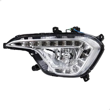 Farol Milha LedGrand Santa Fé 2013 2016 Esquerdo Motorista 92201B8100