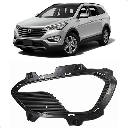 Grade Moldura Milha Grand Santa Fé 2013 14 15 2016 Esquerdo Motorista 86563B8010