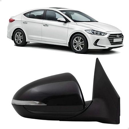 Retrovisor Elétrico Pisca Frontal Elantra 2017 2018 Direito Passageiro 87620F3030 Novo