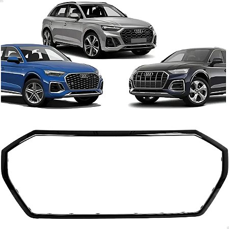 Friso Moldura Grade Black Piano Audi Q5 2021 2022 2023 2024 2025 80F853651T94 Novo