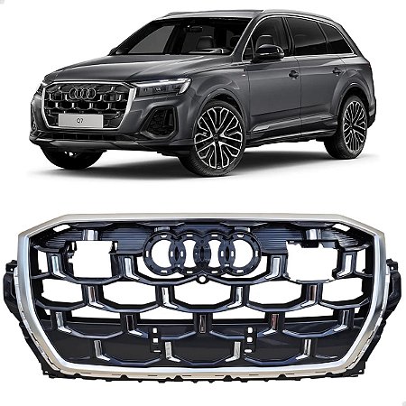 Grade Superior Friso Prateado Audi Q7 S Line 2025 2026 Novo 4M0853651BMRN4 Novo