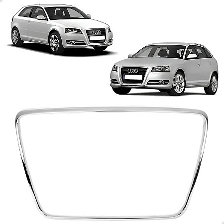 Friso Moldura Grade Cromada Audi A3 2009 2010 2011 2012 8PO80771S4ZZ Novo