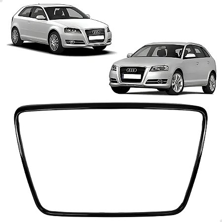 Friso Dianteiro Moldura Grade Black Piano Audi A3 2009 2010 2011 2012 8P0807715A2ZZ Novo